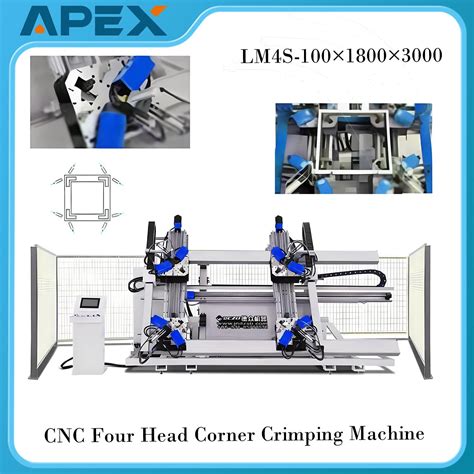 Get Precision Corner Crimping With Our Four Head CNC 